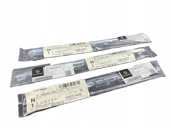 фото №1, Mercedes e клас w213 планка хром решітка решітка нова комплект