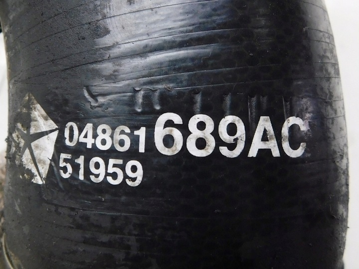 фото №14, Труба воздуха интеркулер 04861689ac - chrysler 300c 3.0 crd