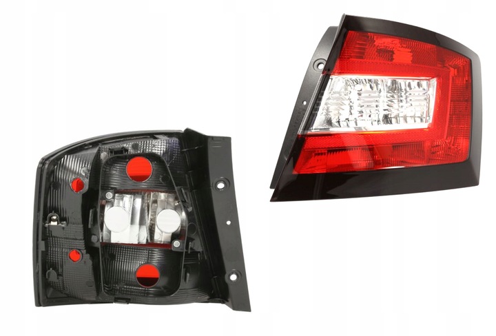 фото №8, 2x лампа зад сплав ліва права kpl skoda fabia iii nj3 2014- хетчбек