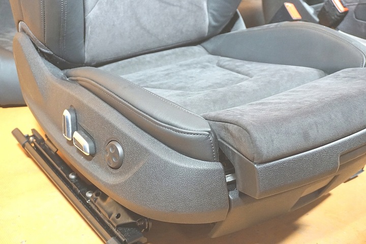 фото №6, Audi a5 8t рестайлинг 24km купе сиденья диван обшивки кожа алькантара нагрев