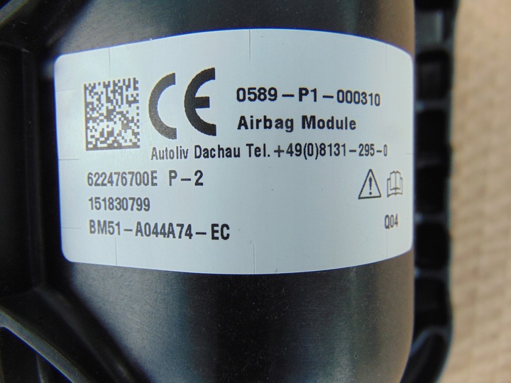 фото №9, Подушка пассажира подушка безопасности ford focus mk3