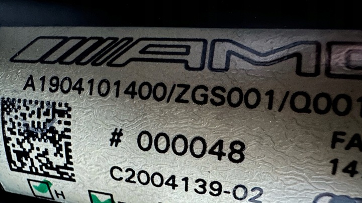 фото №6, Mercedes amg gt 190 c190 wał приводной комплектный