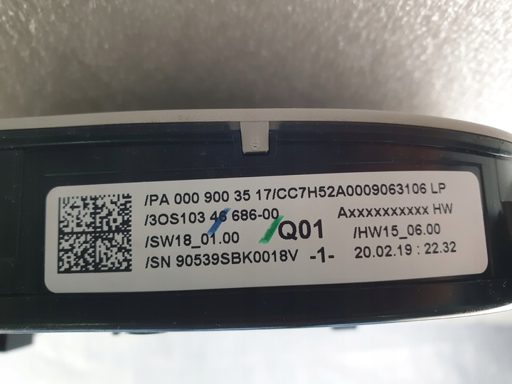 фото №8, Mercedes w205 панель лампа освещение a0009063106