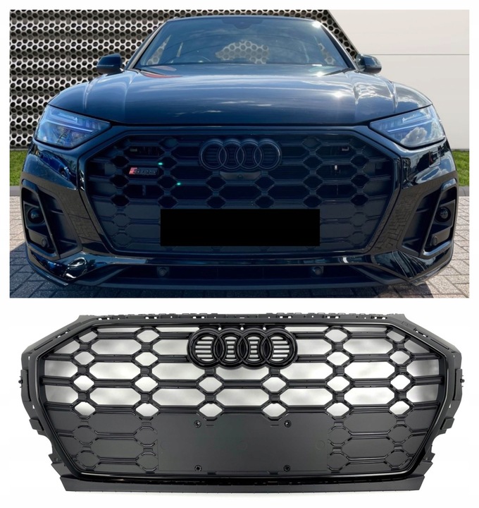 фото №1, Audi sq5 ii 80a рестайлінг 2021 2022 2023 решітка радіатора решітка