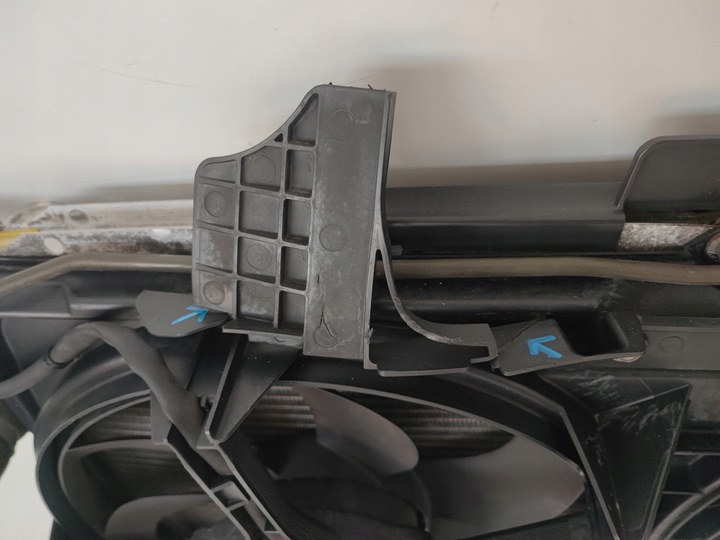 фото №16, Pas переднє підсилювач радіатор вентилятор ssangyong korando iii 3 2.0d