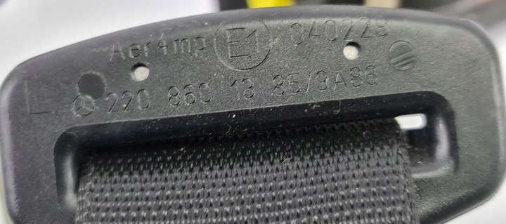 фото №2, Pas натягувач лівий зад mercedes w220 2208601385