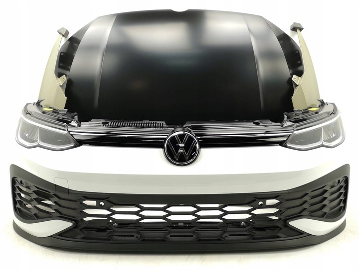 фото №10, Новый org комплектный перед бампер капот крыло vw golf 8 viii gti gtd r