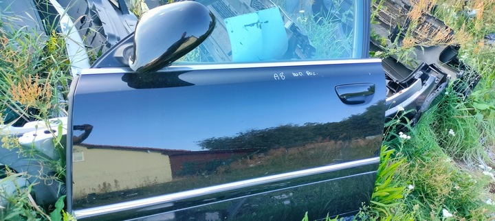 фото №6, Дверь левый перед audi a8 d3 чёрные комплектный