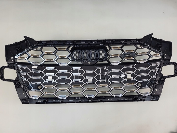 фото №13, Audi s4 b9 рестайлінг a4 решітка радіатора решітка бампера s-line хром нова оригінал oem