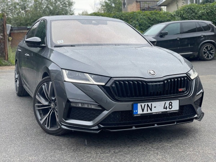 фото №8, Spoiler/spód передней бампера do skoda octavia rs vrs nx 2023+
