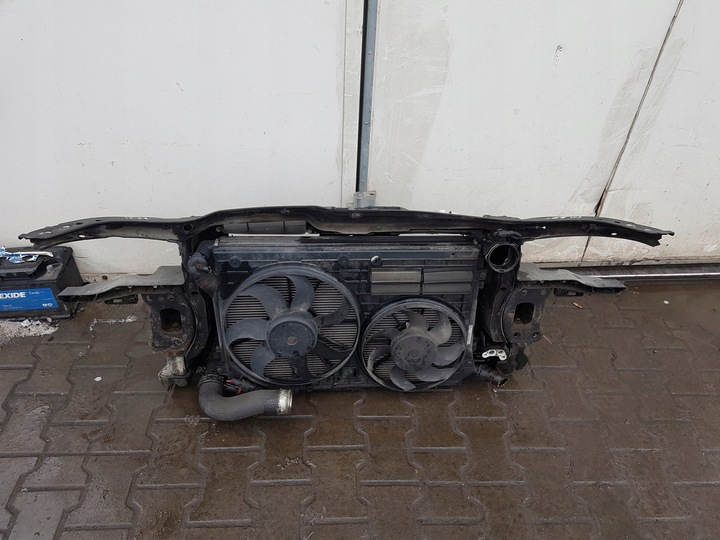 фото №6, Vw eos 06-10r 2.0 tdi bmm pas переднее радиатор вентиляторы