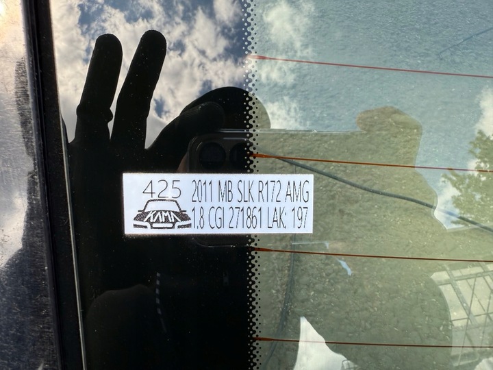 фото №12, Комплектный складной крыша + стекло mercedes slk w172 r172 172 lak: 197