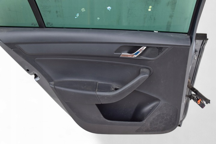 фото №12, Дверь левый зад skoda rapid liftback цвет: lf8l