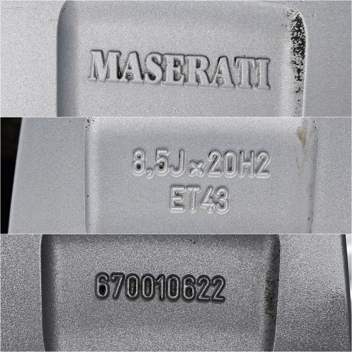 фото №16, Диски диски шина pirelli maserati 9x20 10,5x20 245/40r20 285/35r20 mgt
