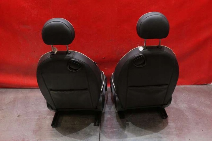 фото №15, Сидіння сидіння комплект боковина обшивки шкіряні eu mini cooper one r56 рестайлінг