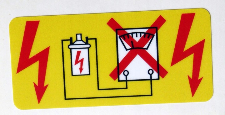 фото №1, Наклейка катушка катушка attention