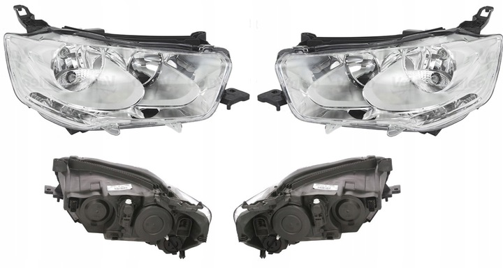 фото №1, Фара лампа citroen c-elysee 12- valeo l+p