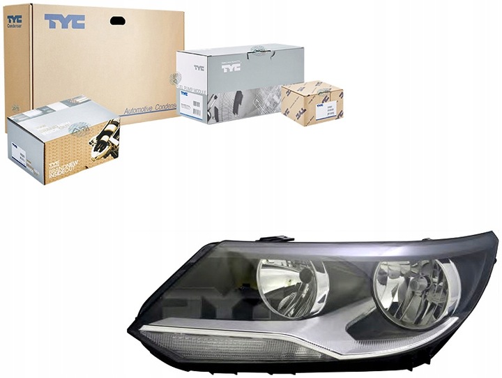 фото №2, Фара лампа лівий vw tiguan 5n2 11-16 tyc