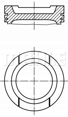 фото №2, Поршень двигателя комплектный mahle do seat altea xl 1.6