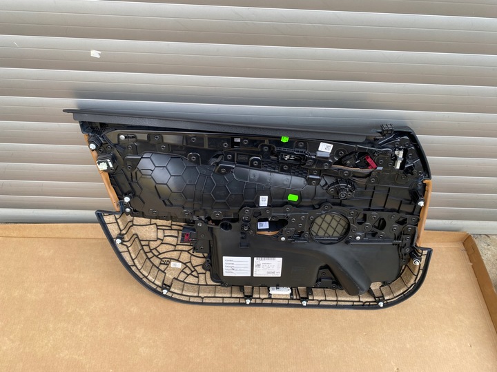 фото №5, Оббивка боковина двері праві перед bmw 5 g30 g31 harman кардон жовта nić