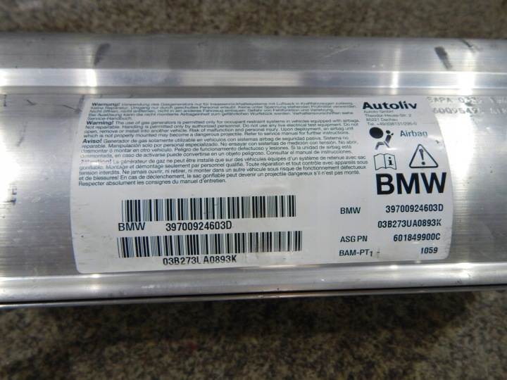 фото №12, Bmw e63 e64 подушки подушка  ремені датчик