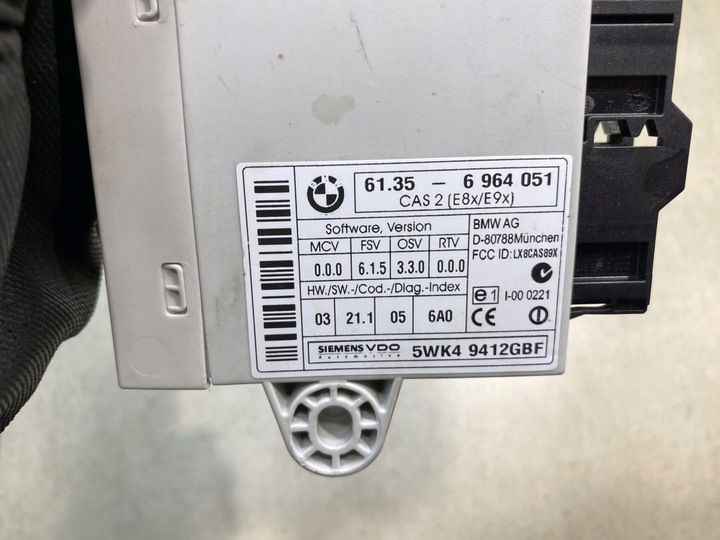 фото №5, Модуль cas bmw 1 e87 116i 6964051