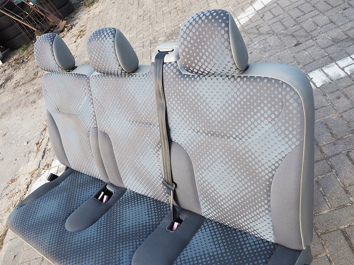 фото №11, Trafic ii vivaro диван сиденья лавка 2 ряд очень красивый