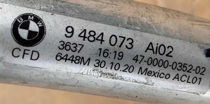 фото №8, Bmw x3 g01 x4 g02 шланг шланг шланг труба трубка кондиціонера 9868415