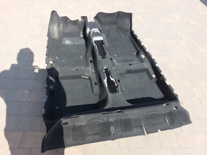 фото №10, Skoda fabia iii ковёр шумоизоляция покрытие пола 6v1863367e 6v0863919