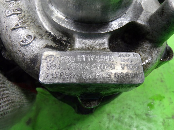 фото №6, Audi a3 8p 1.9 tdi турбонагнетатель turbo турбина 038145702g