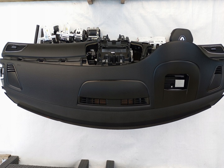 фото №11, Renault talisman head upkonsola капот панель 2 подушка безпеки 4 ремені 2 натягувачі