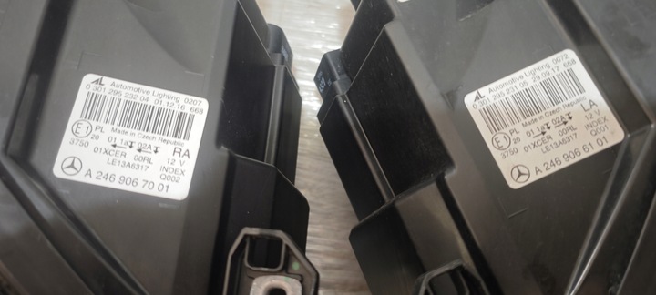 фото №12, Лампи лівий правий перед mercedes b клас w246 led high performance