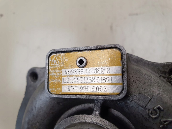 фото №7, Турбонагнітач 54359700002 54391015080 1.5 dci renault nissan 2029