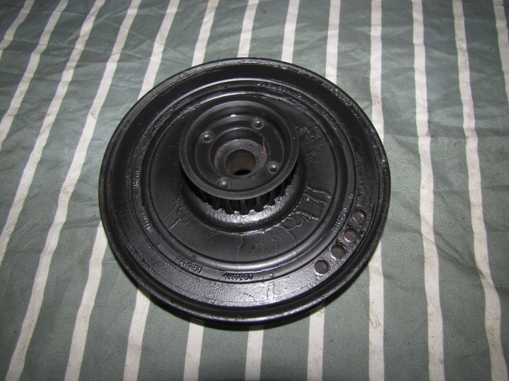 фото №1, Колесо ременное вала коленчатого vw lt t4 2.5 tdi