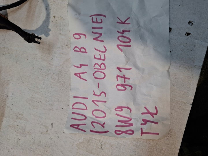 фото №10, Audi a4 b9 8w9 установка джгут paktroników pdc бампера зад