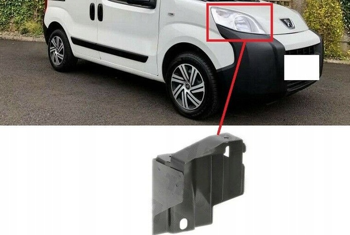 фото №2, Крепление фара правые