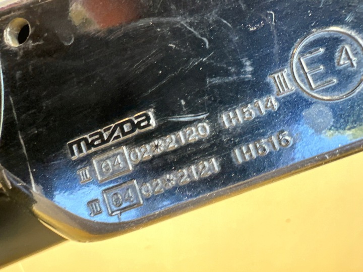 фото №8, Mazda mpv 2 ii рестайлинг 02-06r зеркало левое внешние e4012120