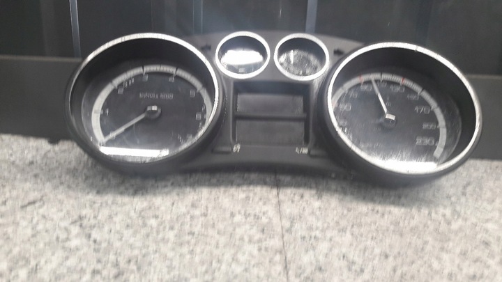 фото №13, 9665107380 спідометр  манометр peugeot 308 1.6b 08r