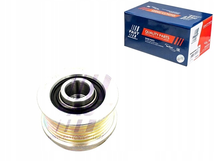 фото №1, Колесо ременное генератора vw caddy iii 03 fast