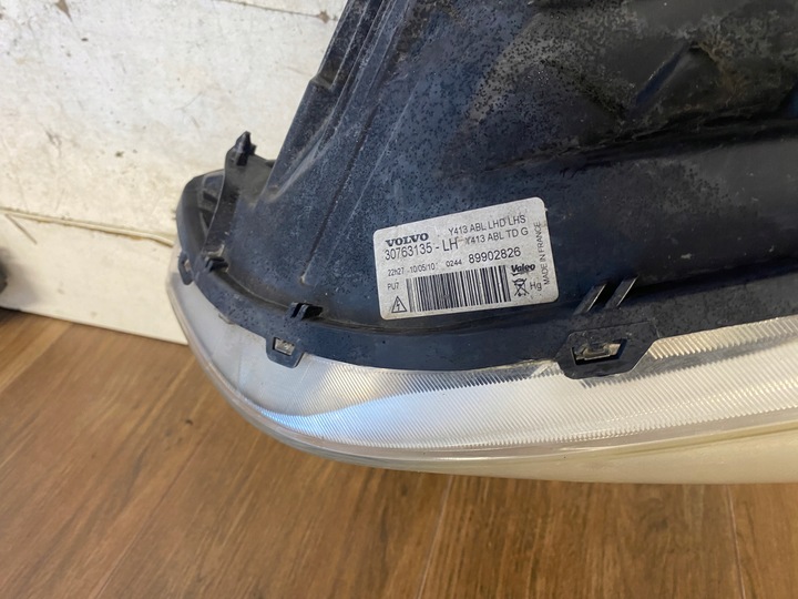 фото №8, Volvo xc60 лампа лівий перед ксенон 30763135