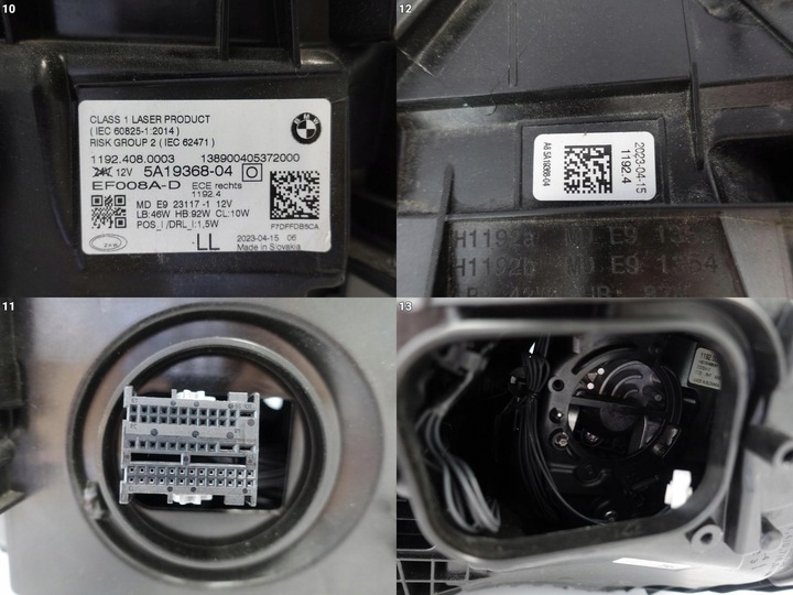 фото №11, Bmw 4 g22 g23 m4 m3 g80 g82 g83 20- laser лампа правая eu