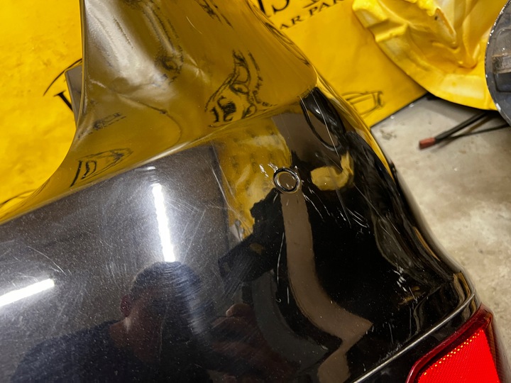 фото №4, Комплект бампер задній зад 6 pdc porsche cayenne ii 7p5 gts lc9x