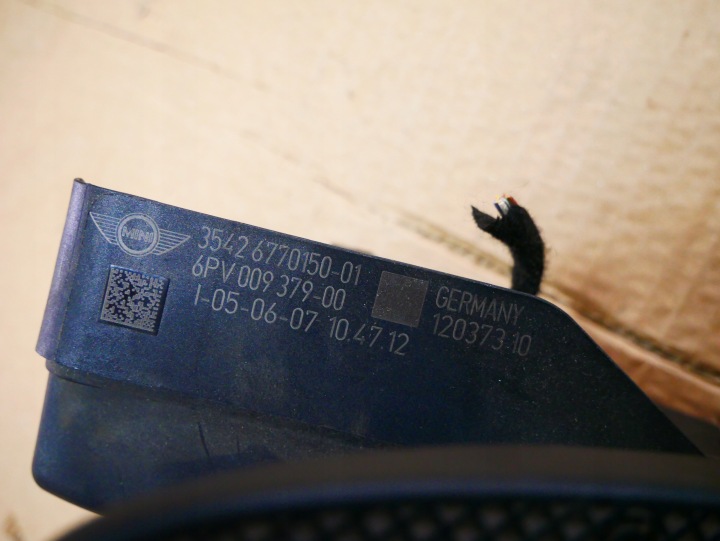 фото №4, Mini r56 r55 r57 r58 r59 r60 r61 f54 f55 f56 f57 f60 педаль газу 6770150