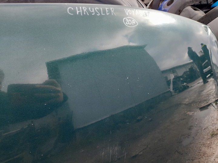 фото №9, Chrysler voyager iii капот кришка двигуна