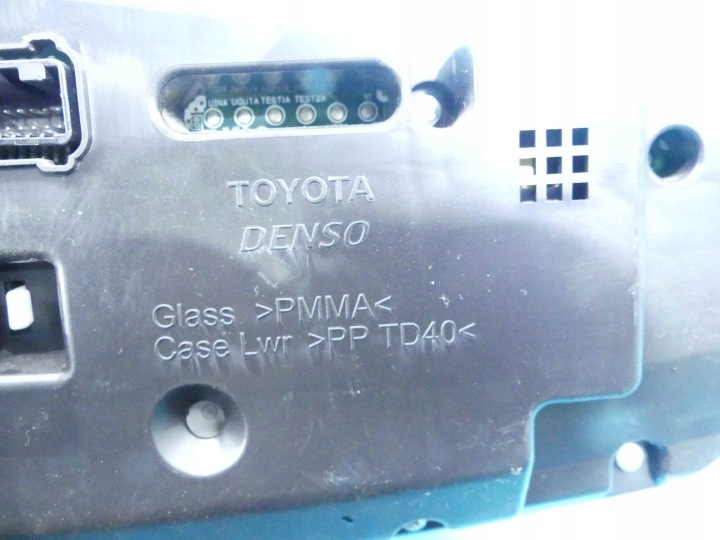 фото №7, Спідометр  toyota verso 09-13 2.0 d4d європа
