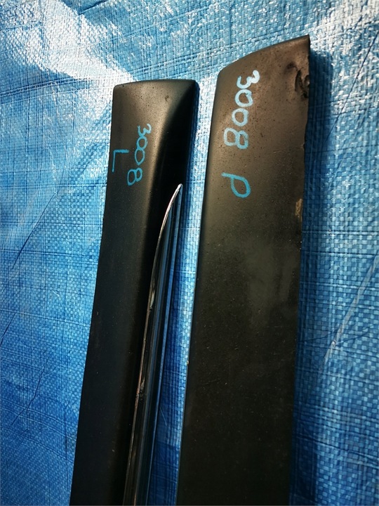 фото №6, Peugeot 3008 i 09-16 планка порогова ліва хром