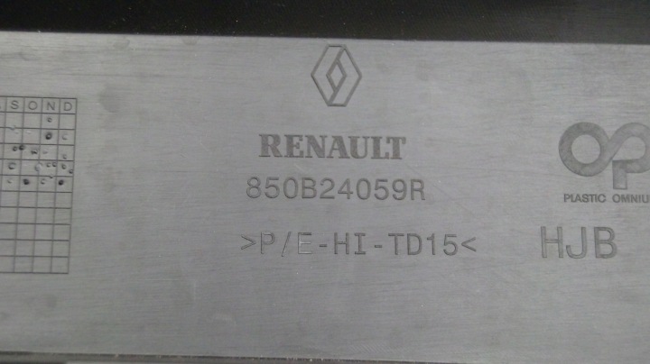 фото №8, Renault captur ii 19-24 бампер заднее спойлер зад