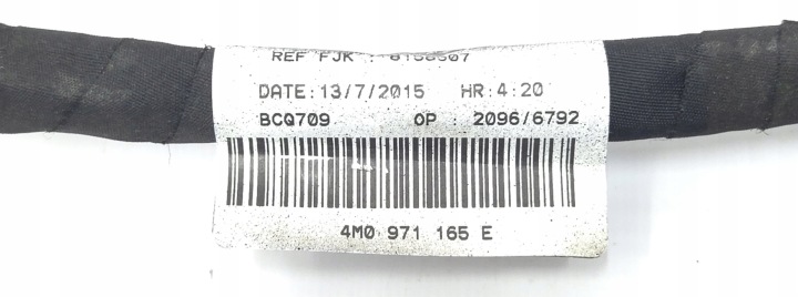 фото №8, Джгут проводки osi зад поворотної audi q7 4m 4m0971165e