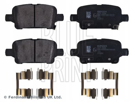 фото №2, Blp тормозные колодки тормоза vauxhall