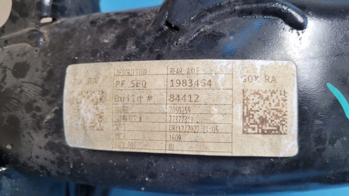 фото №12, Bmw x3 g01 sdrive30i lci 23r візок підрамник балка підвіски зад 6874406